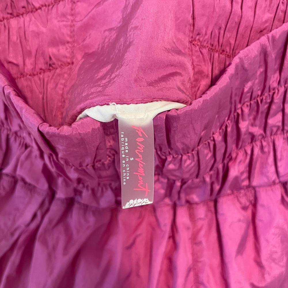 Free People Movement The Way Home Shorts Passion Fruit Hot Pink Small - Picture 5 of 6